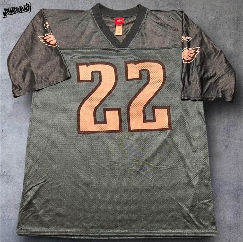 Vintage Philadelphia Eagles Jersey Mens Large NFL Football Reebok Staley 2000s